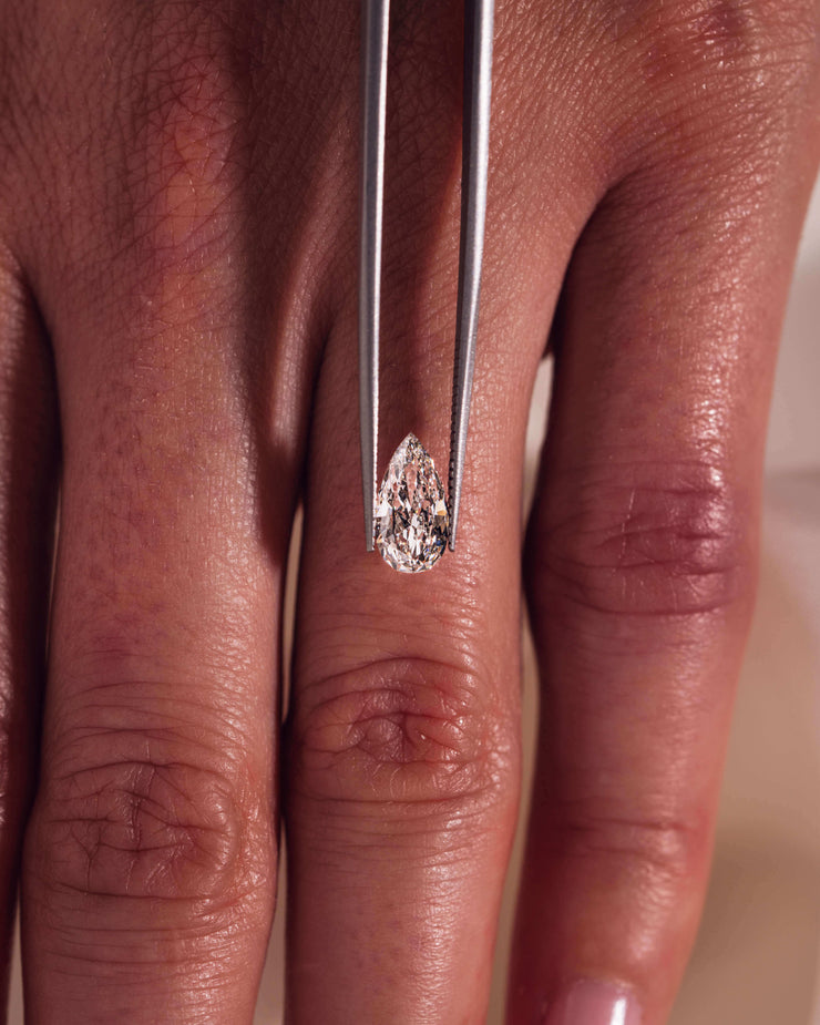 0.86ct Pear Brilliant Lab-Diamond