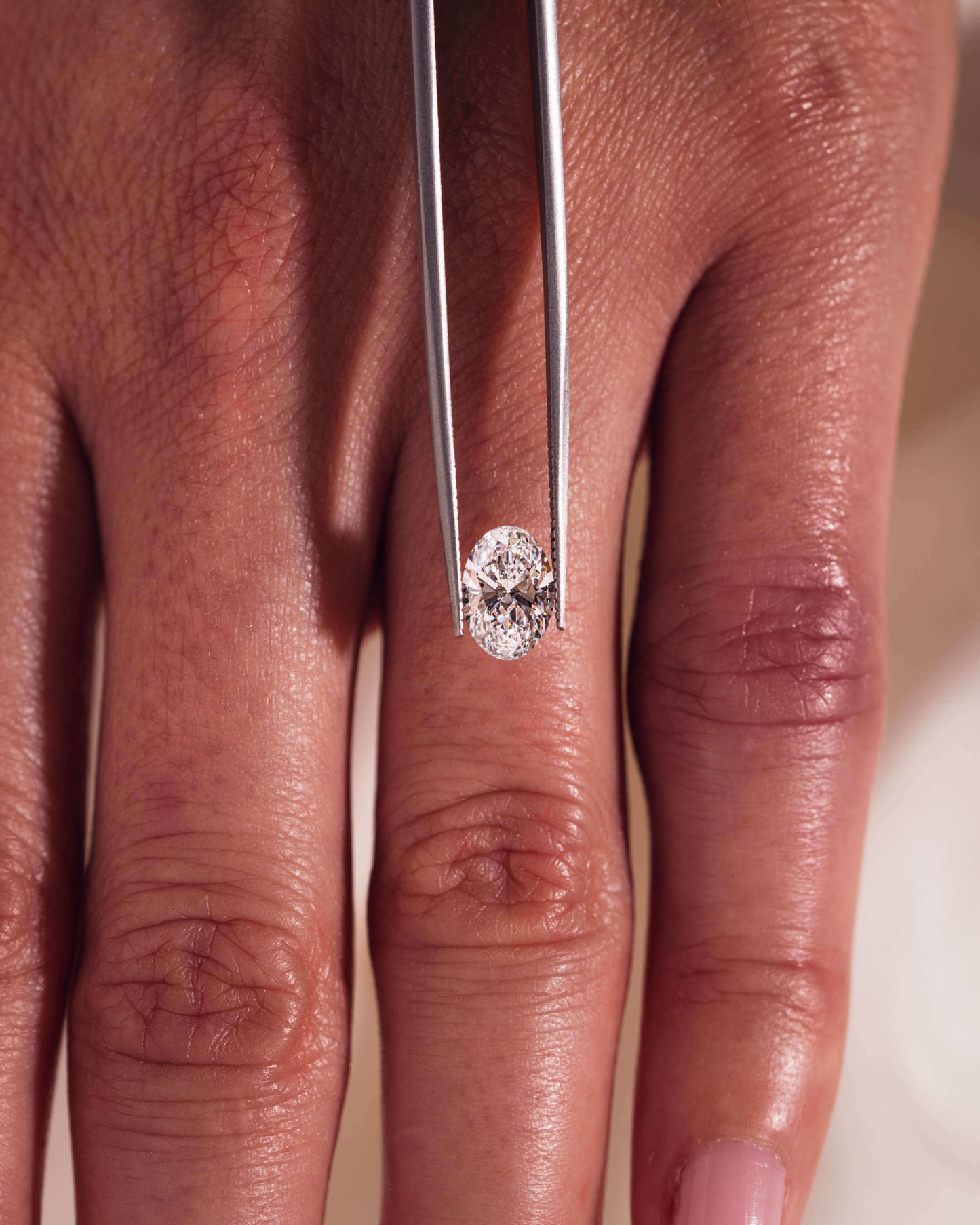 1.11ct Oval Brilliant Lab-Diamond