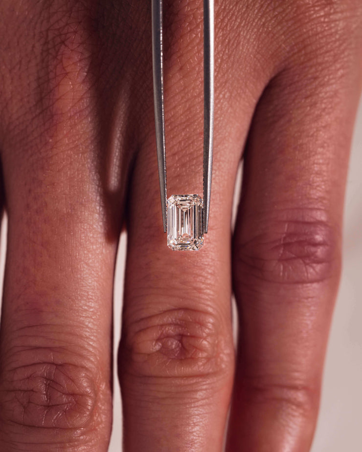 1.40ct Emerald Cut Lab-Diamond