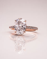 Jasmine (with Pavé) - Oval