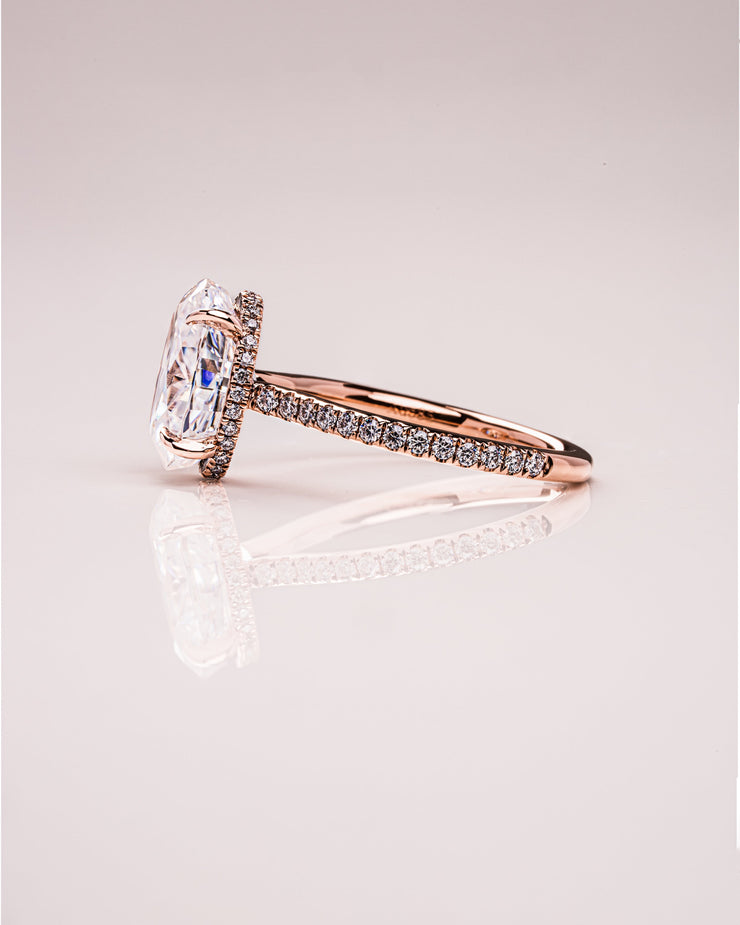 Jasmine (with Pavé) - Oval