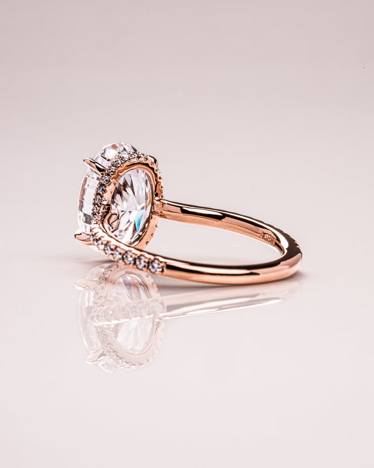 Jasmine (with Pavé) - Oval