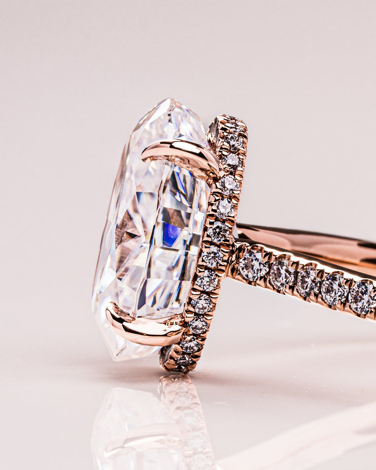 Jasmine (with Pavé) - Oval