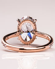 Jasmine (with Pavé) - Oval
