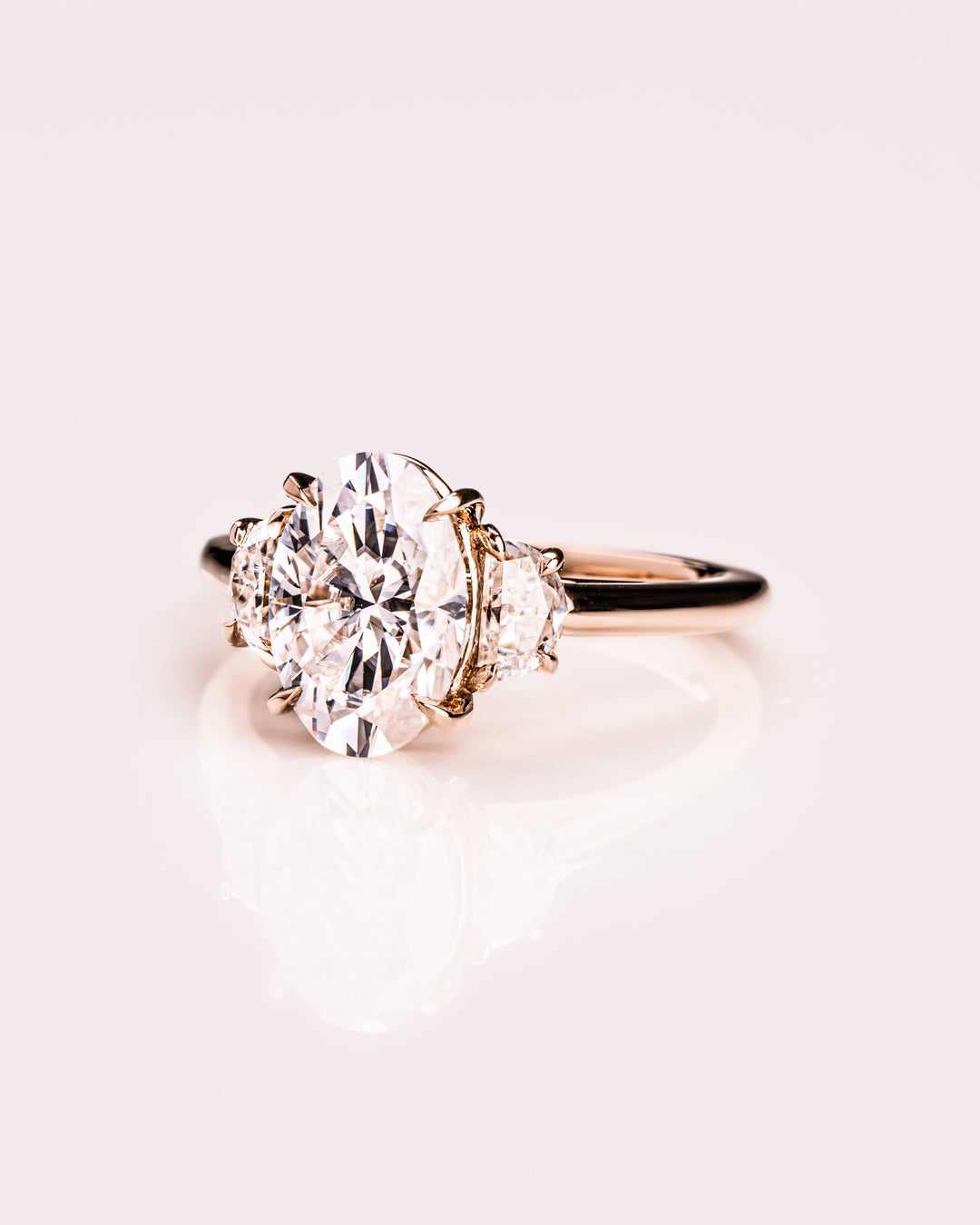 Ready to Ship - Hannah - Oval & Half Moon