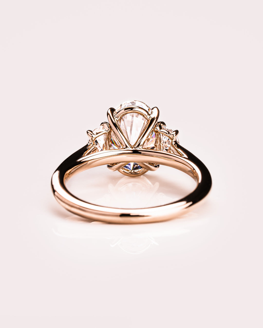 Ready to Ship - Hannah - Oval & Half Moon