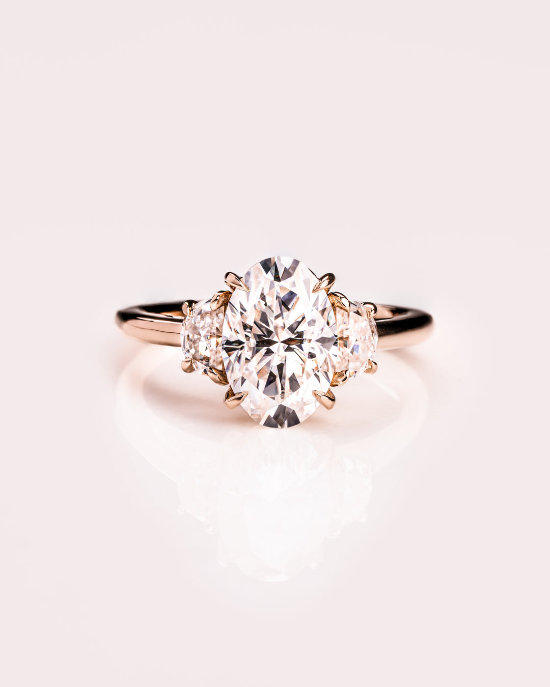 Ready to Ship - Hannah - Oval & Half Moon