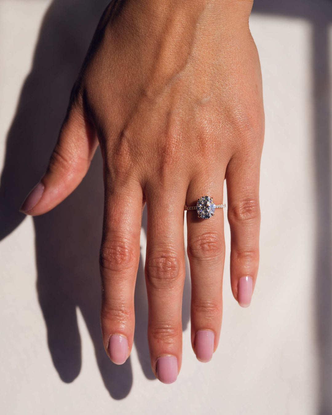 Caroline (with Pavé) - Oval