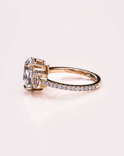 Blair (with Pavé) - Oval & Half Moon