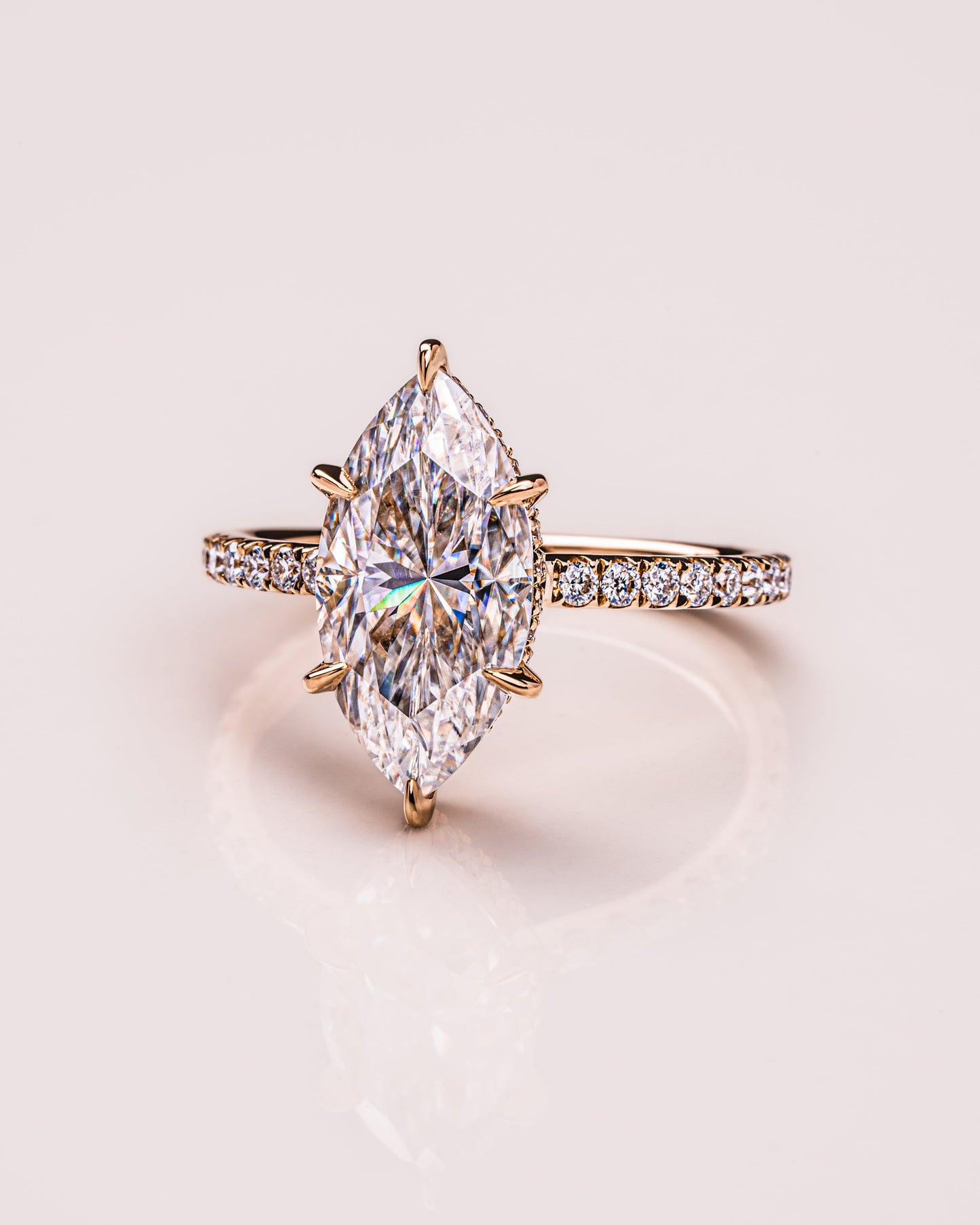 Jasmine (with Pavé) - Marquise