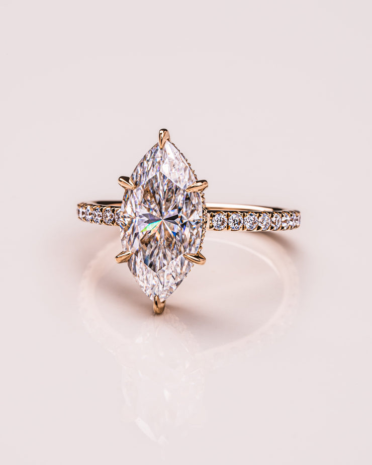 Jasmine (with Pavé) - Marquise