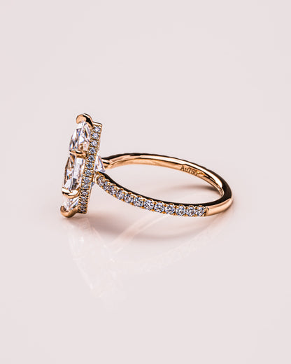 Jasmine (with Pavé) - Marquise