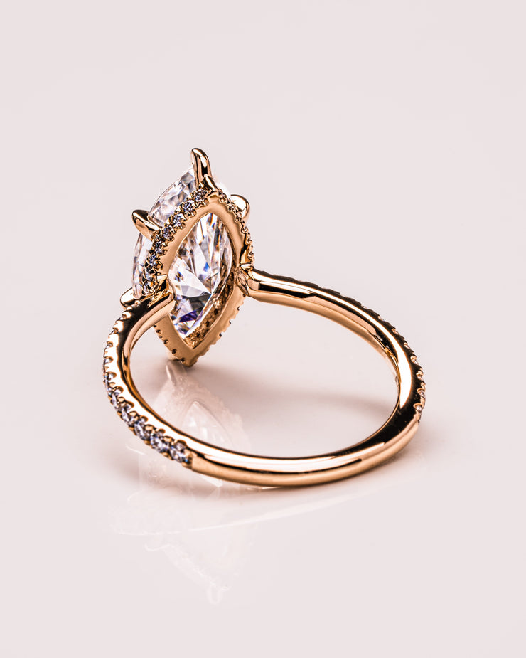 Jasmine (with Pavé) - Marquise