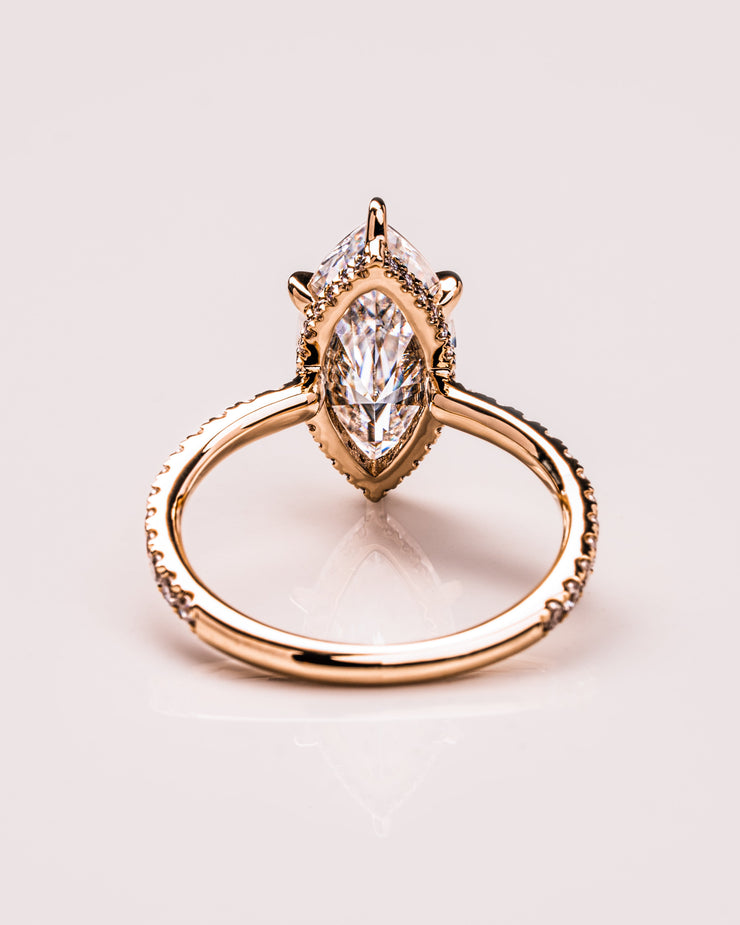 Jasmine (with Pavé) - Marquise