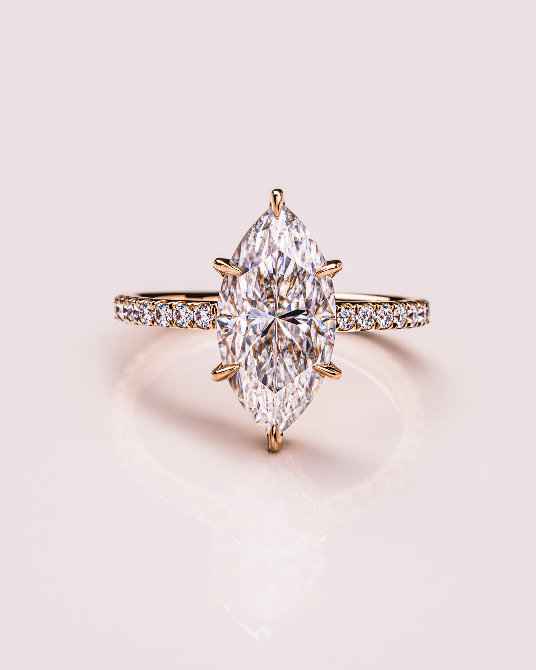 Jasmine (with Pavé) - Marquise