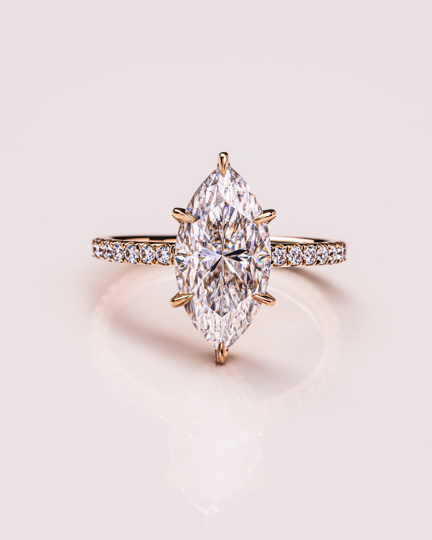Jasmine (with Pavé) - Marquise