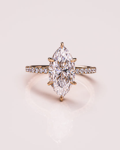 Jasmine (with Pavé) - Marquise