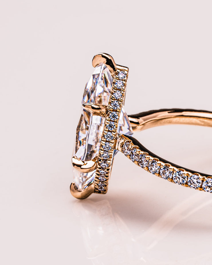 Jasmine (with Pavé) - Marquise