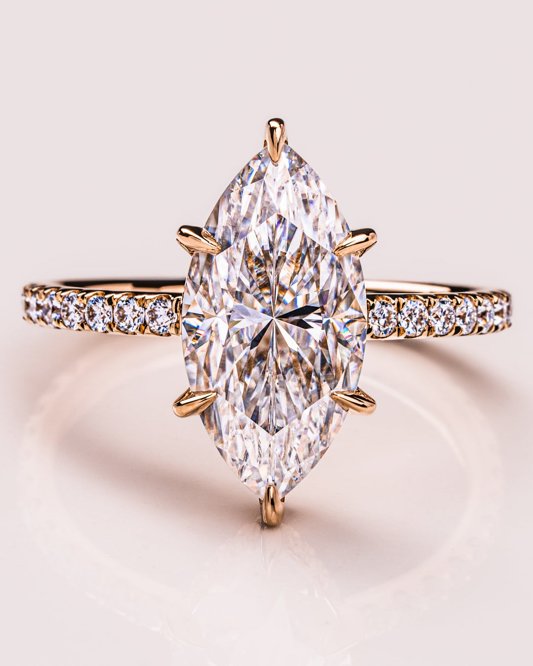 Jasmine (with Pavé) - Marquise