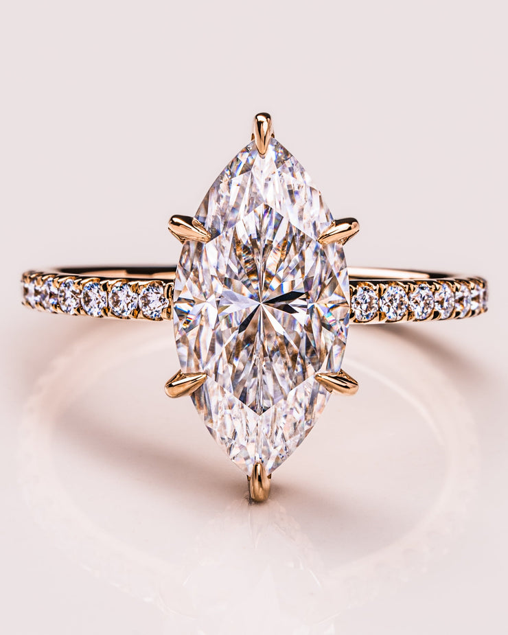 Jasmine (with Pavé) - Marquise