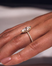 Jasmine (with Pavé) - Marquise