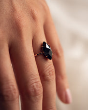 Raven - Marquise Rose Cut (Black)