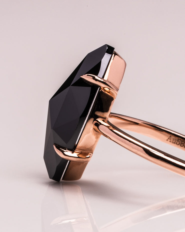 Raven - Marquise Rose Cut (Black)