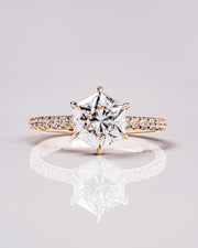 Jasmine (with Pavé) - Hexagon