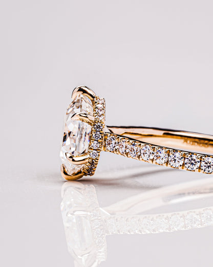 Jasmine (with Pavé) - Hexagon