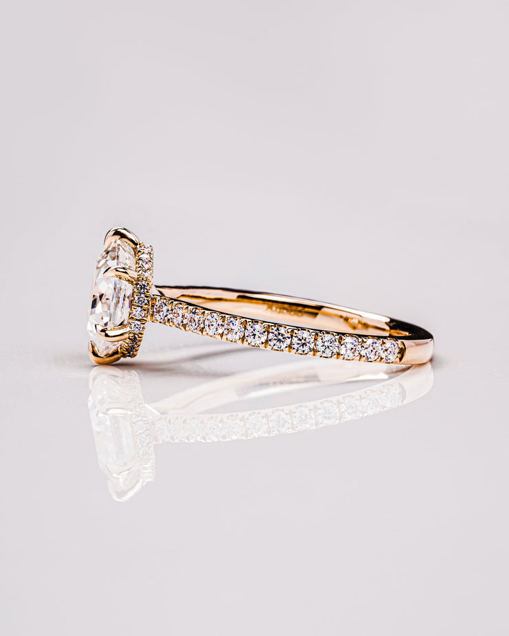 Jasmine (with Pavé) - Hexagon