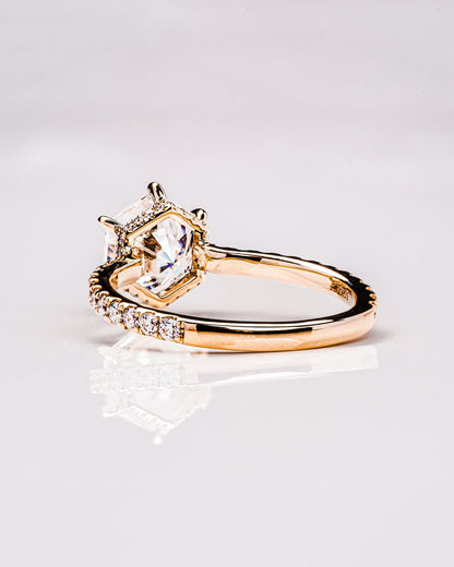 Jasmine (with Pavé) - Hexagon