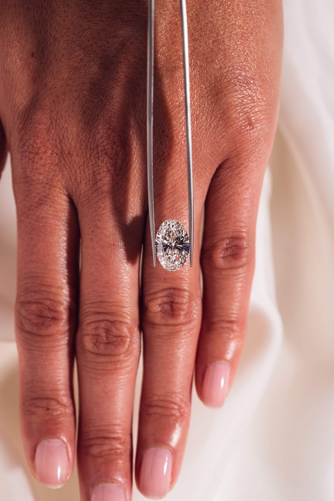 4.46ct Oval Brilliant Lab-Diamond