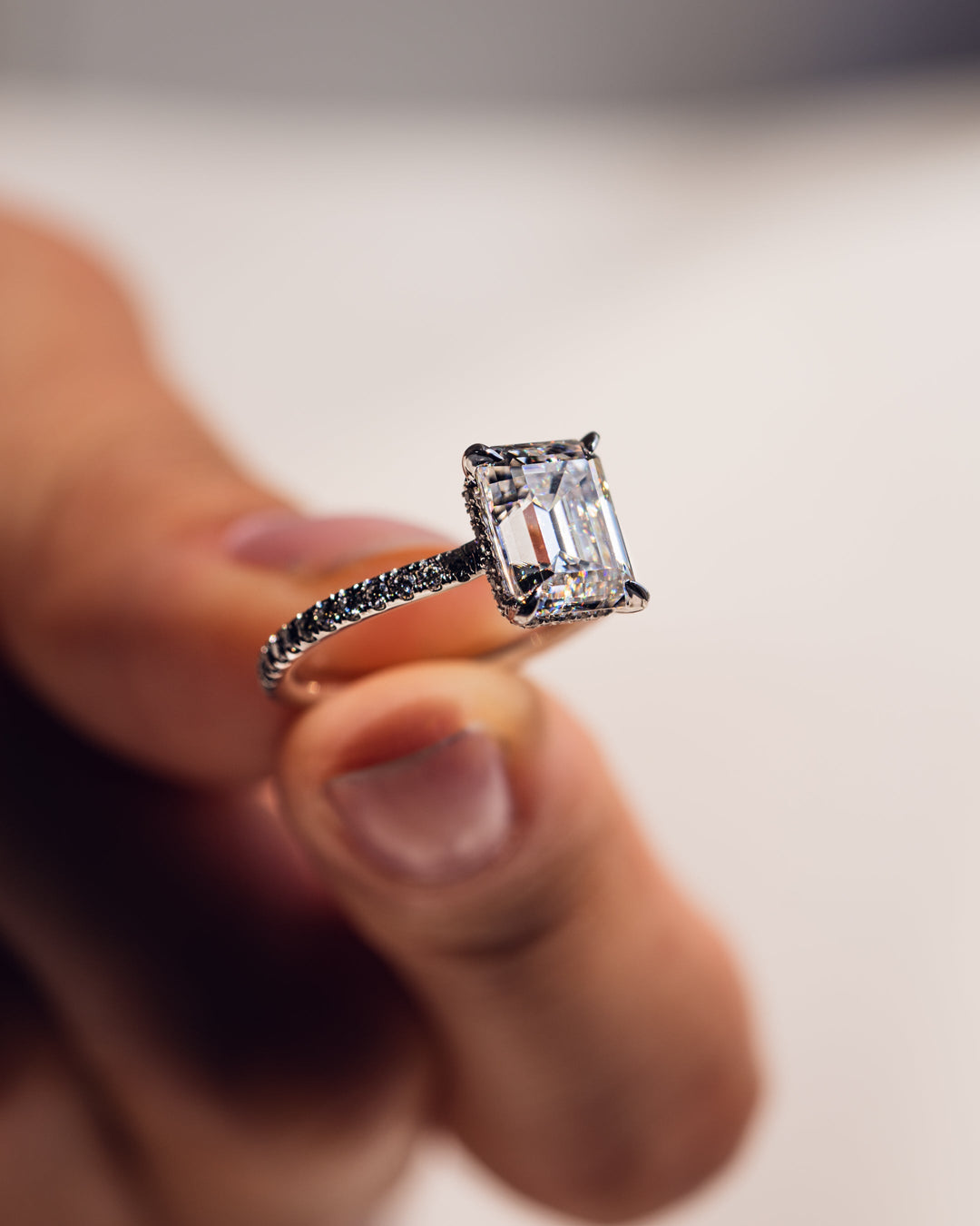 Jasmine (with Pavé) - Emerald