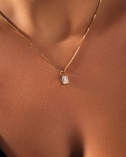 Charm - Emerald Bezel