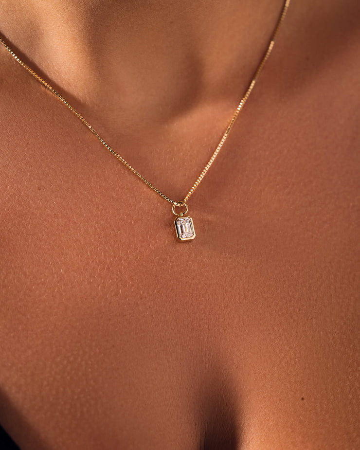 Charm - Emerald Bezel