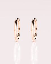 Ready to Ship - Gold Hoops (12mm)