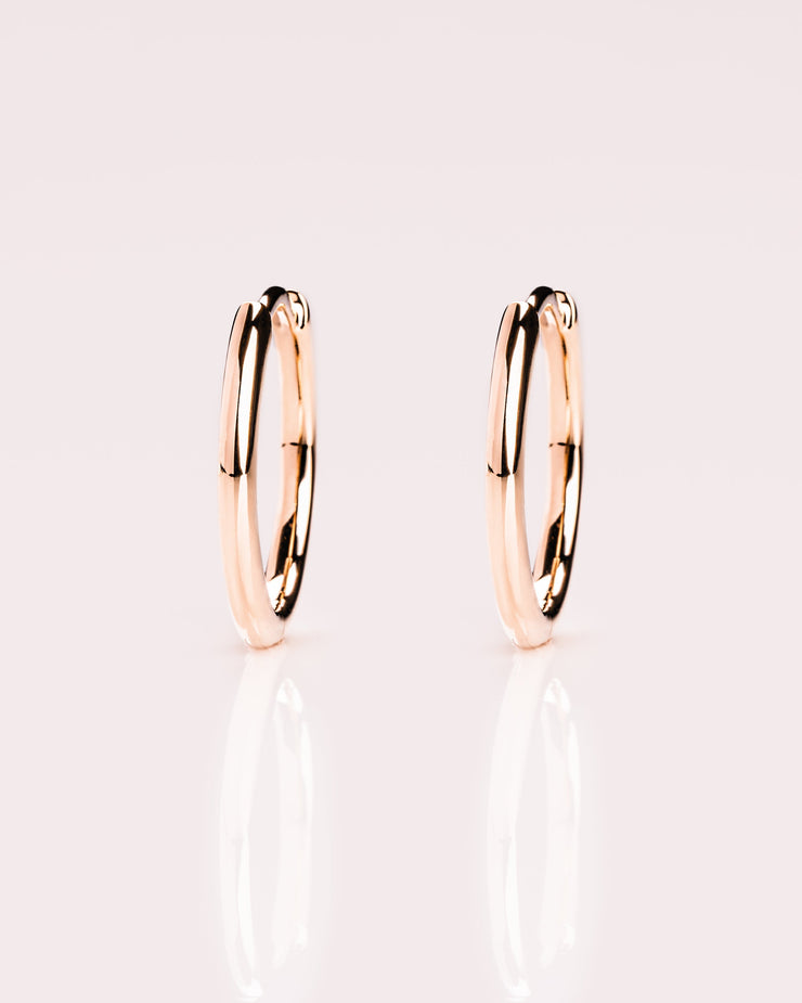 Ready to Ship - Gold Hoops (12mm)