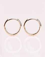 Ready to Ship - Gold Hoops (12mm)