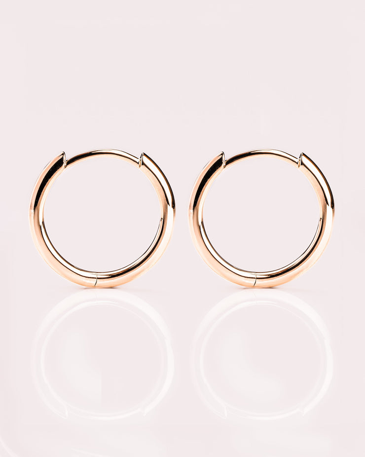Ready to Ship - Gold Hoops (12mm)