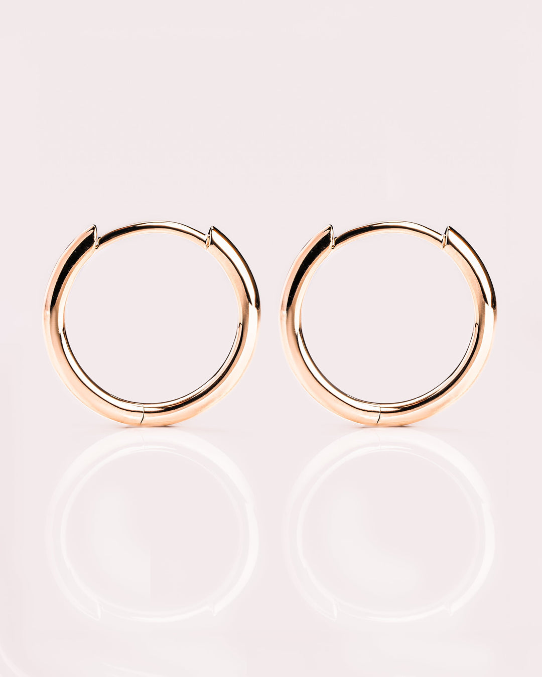 Ready to Ship - Gold Hoops (15mm)