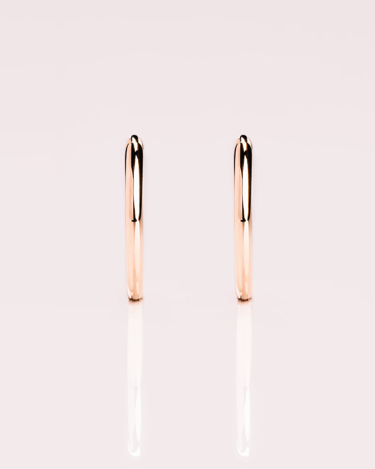Ready to Ship - Gold Hoops (12mm)