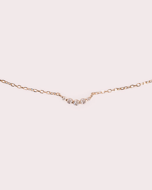 Floating Diamond Necklace