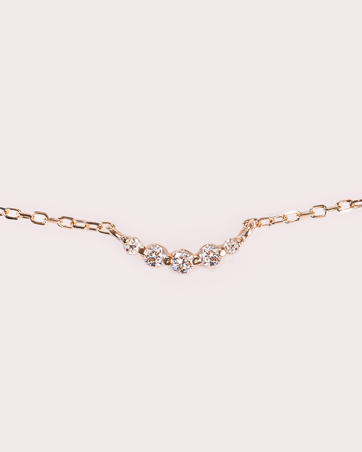 Floating Diamond Necklace