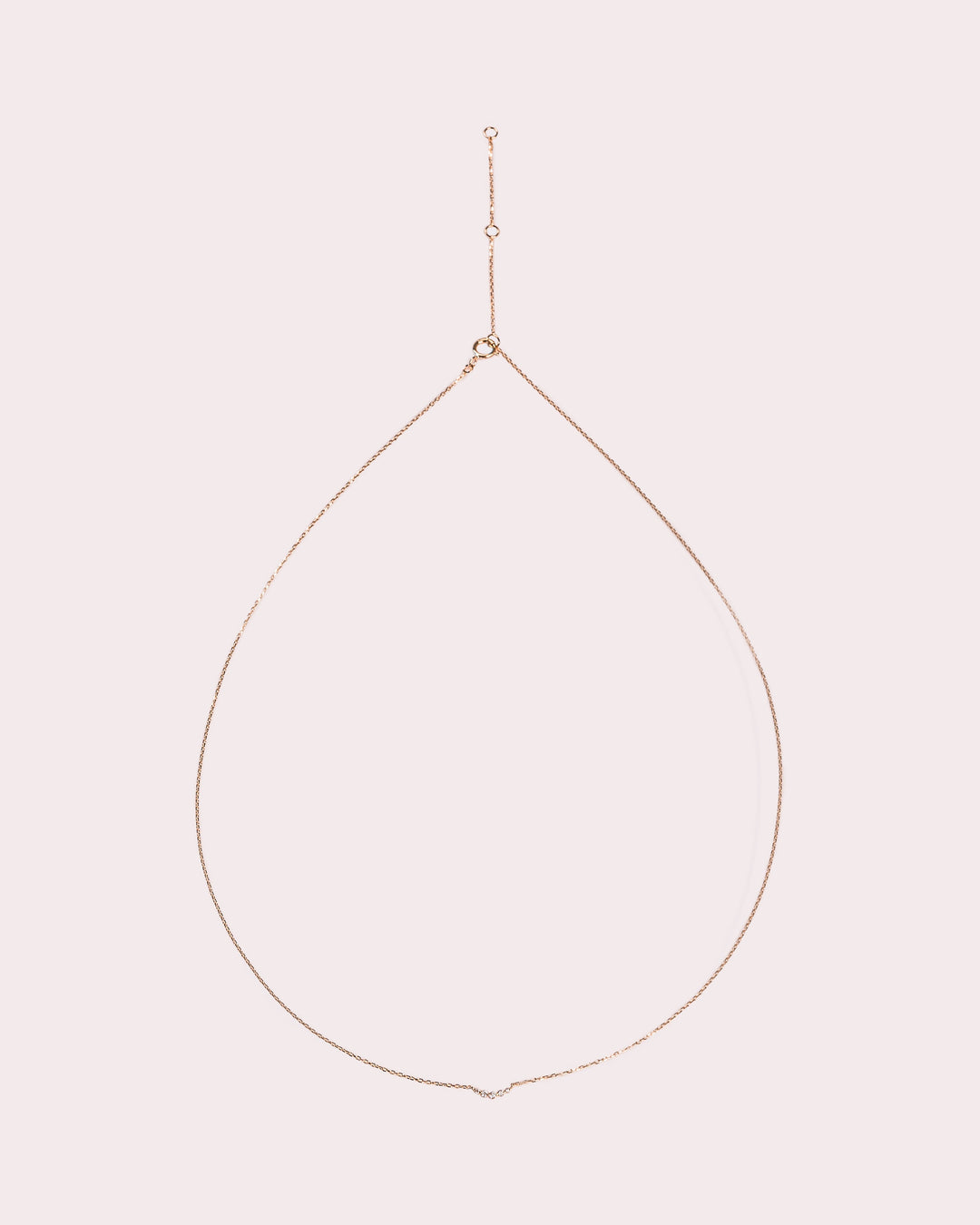 Ready to Ship - Floating Diamond Necklace