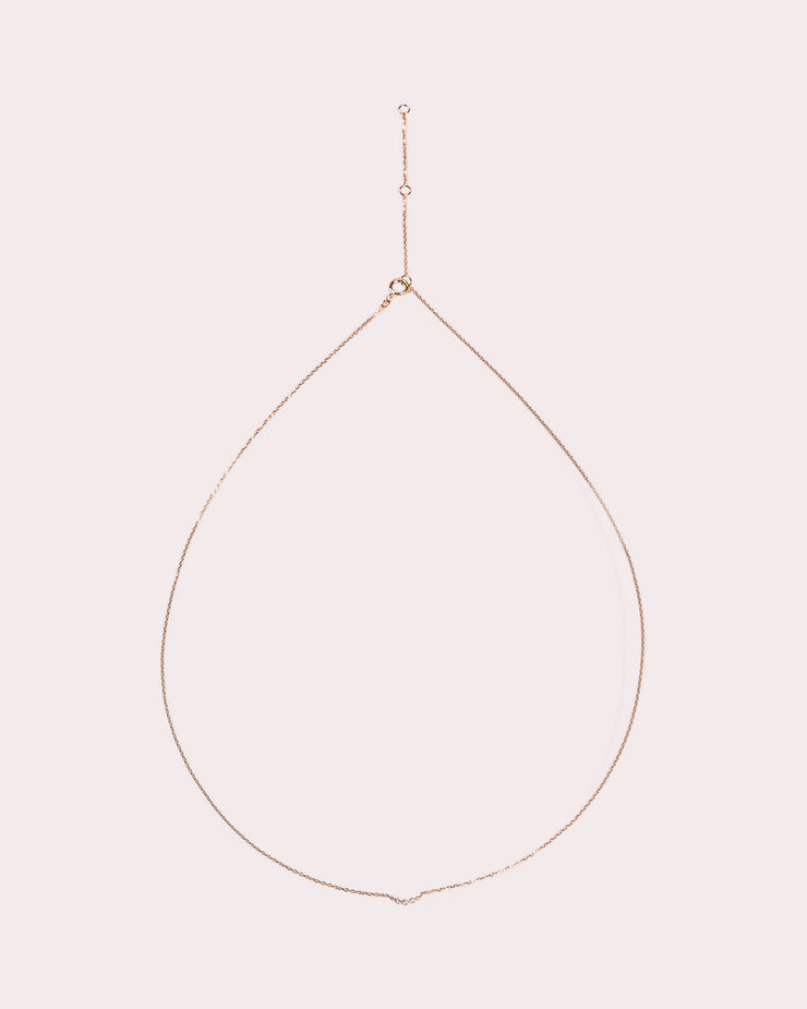 Ready to Ship - Floating Diamond Necklace