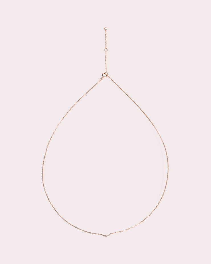 Floating Diamond Necklace
