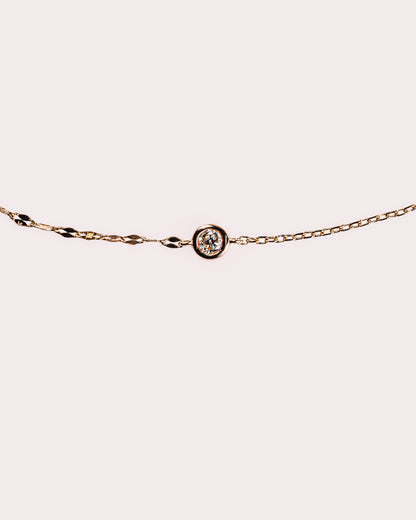 Ready to Ship - Round Bezel Bracelet