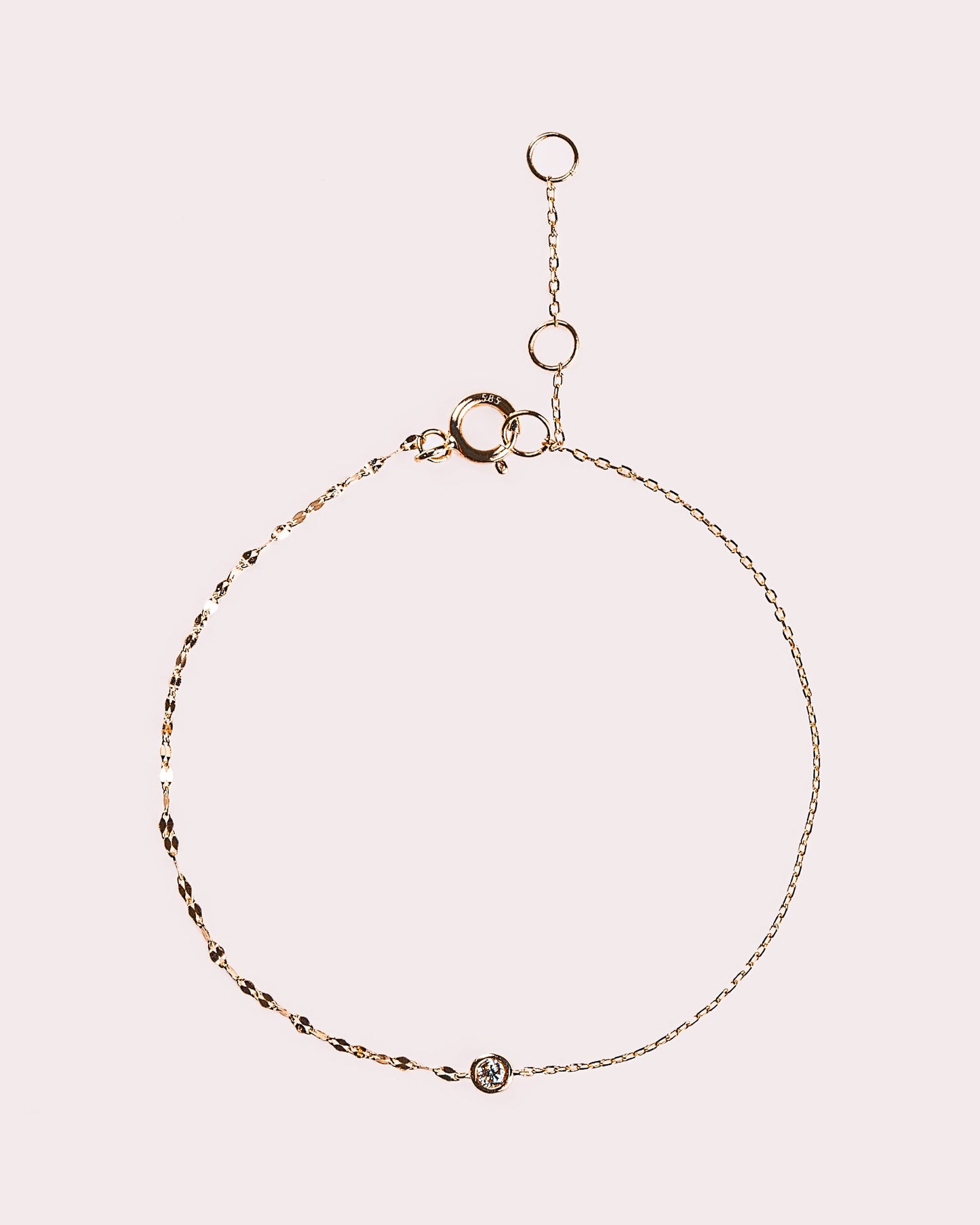 Round Bezel Bracelet
