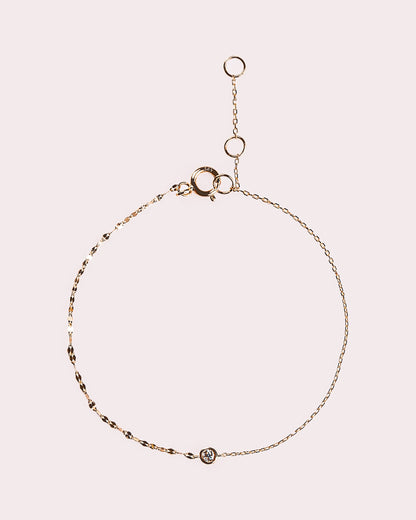 Round Bezel Bracelet