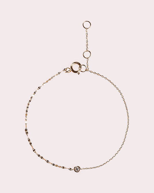 Round Bezel Bracelet